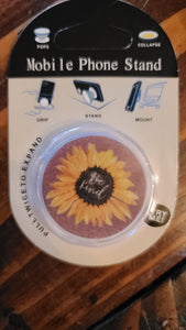 Be Kind Sunflower Phone Grip