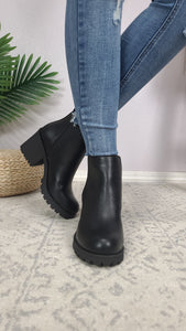 Bethany Pull-On Bootie - Black * FINAL SALE