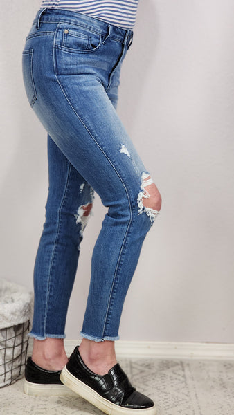 Tara Mid Rise Ankle Skinny Jean *FINAL SALE