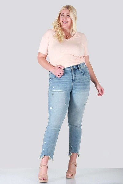 Curvy Relaxed Skinny