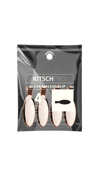 Oval Rose Gold Creaseless Clips