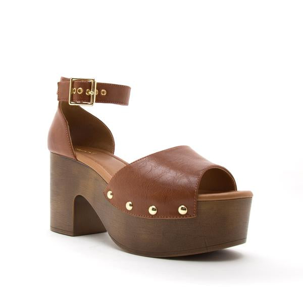 Donna Ankle Strap Platform Sandal *FINAL SALE