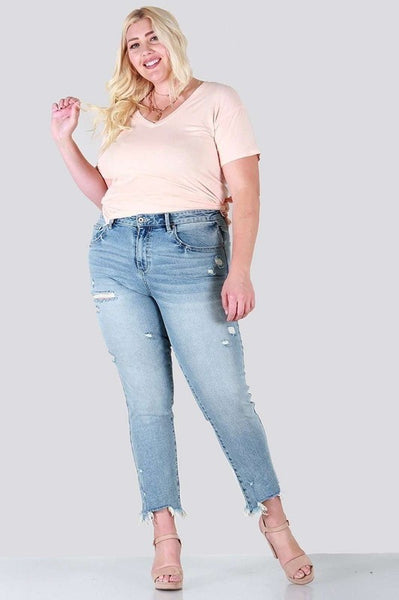 Curvy Relaxed Skinny